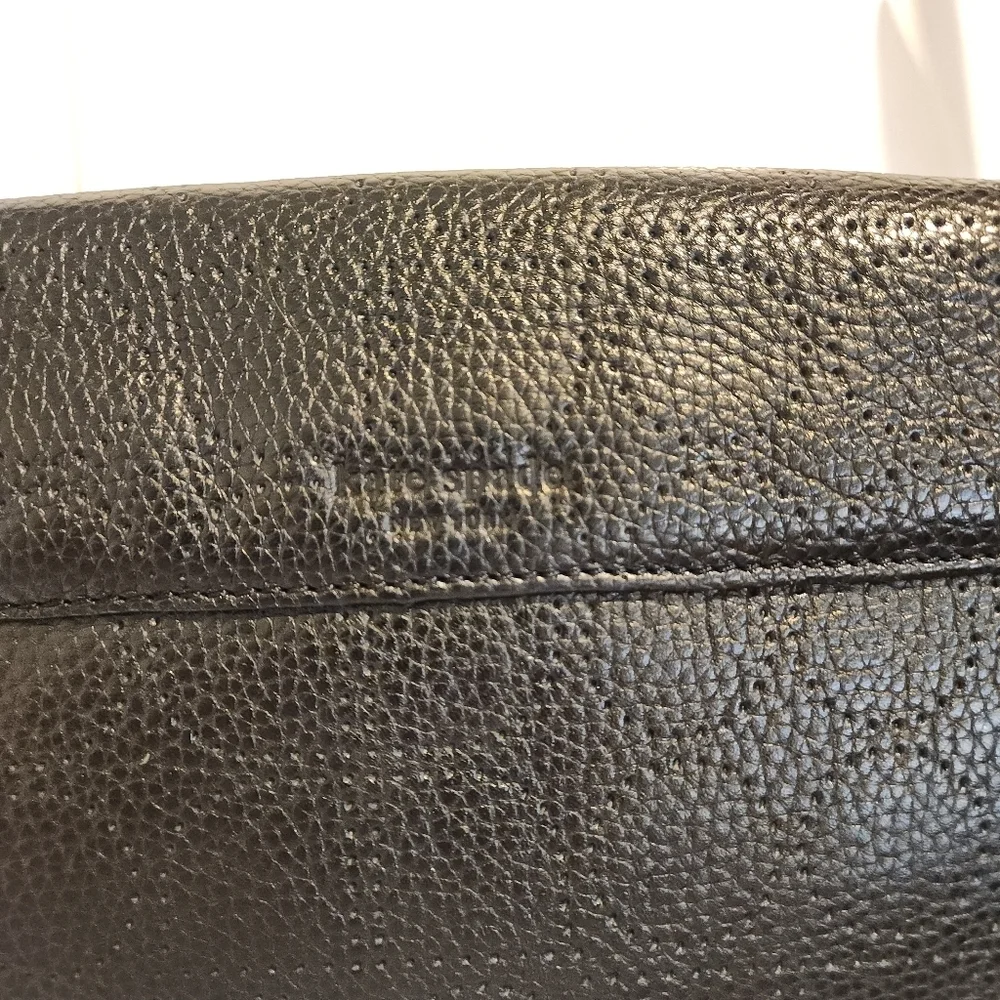 Kate Spade Noele Perforated Black Leather Purse